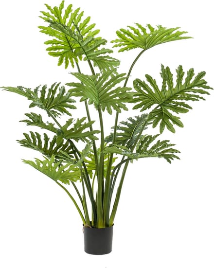 Emerald - Kunstplant Philodendron Selloum 125cm - Kunstplant voor binnen