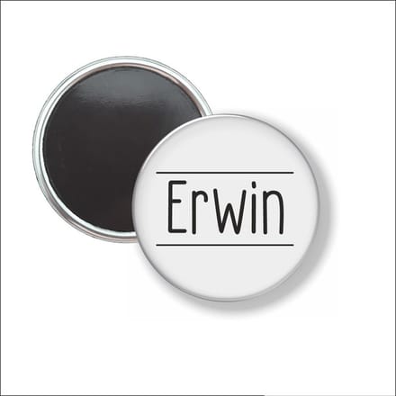Button Met Magneet 58 MM - Erwin - NIET VOOR KLEDING