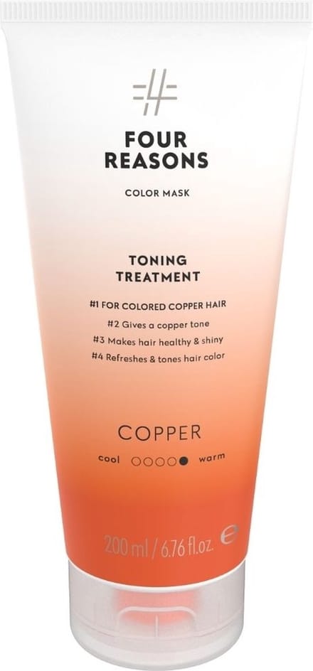 Four Reasons - Color Mask Toning Treatment Copper - 200ml