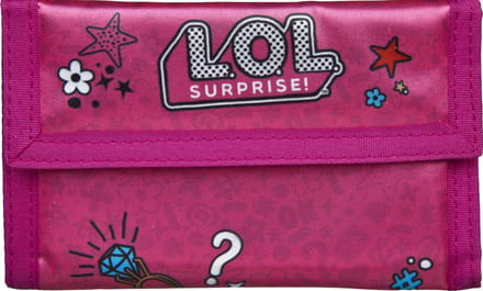 Undercover - Lol portemonnee - voor Kinderen - Roze - Klittenband