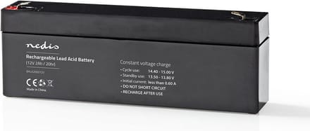 Nedis BALA200012V - UPS battery - Lead Acid - 2000 mAh