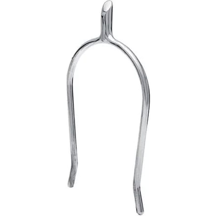 Sefton Stainless Slim Straight Neck Out Rowels Sporen Zilver 25 mm