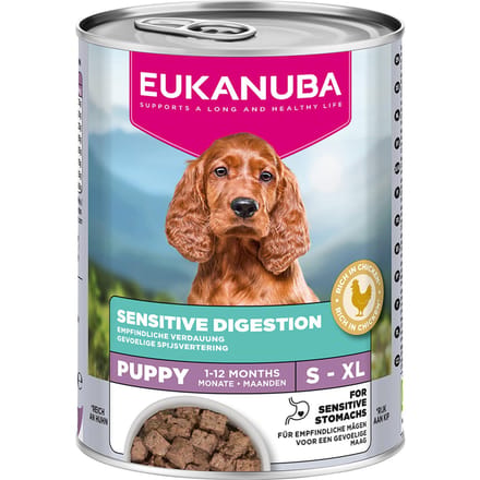 6x 400g Eukanuba Special Care Puppy Sensitive Digestion Hundefutter nass