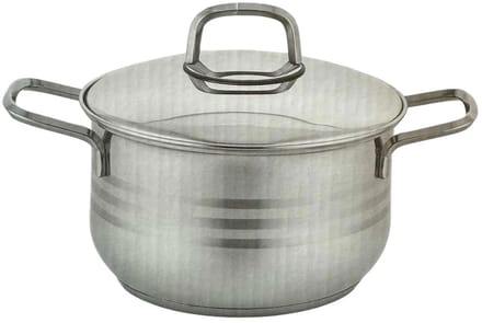 Kadirelli Kookpan met Deksel - 26cm - RVS - Inductie