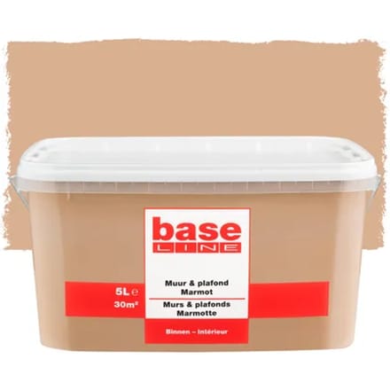 Baseline Muur & Plafond Muurverf - Mat - Marmot - 5l