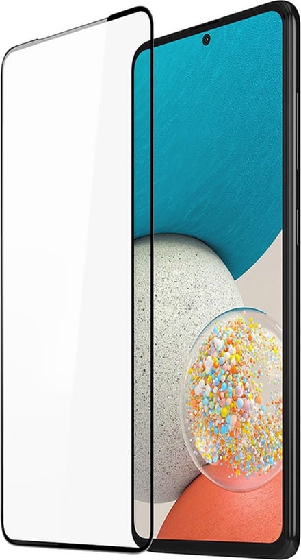 Dux Ducis Screen Protector - Geschikt voor Samsung Galaxy A53 Screen Protector - Dux Ducis Full-Cover Tempered Glass - Zwart