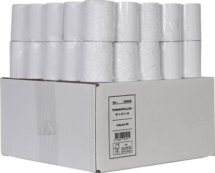 Pinrollen thermische rollen 57 x 47 x 12 mm - 50 per doos