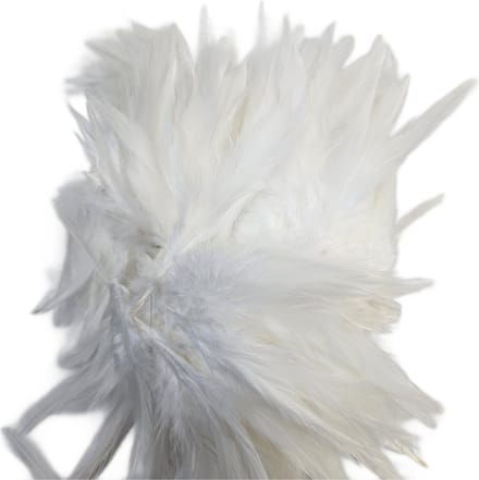 BamBella ® - Veren - wit - 100 stuks - 8-10cm witte kleine veertjes