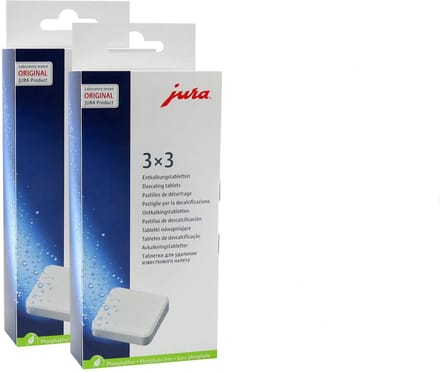 Jura ontkalkingstabletten - Koffiemachineontkalker 2 PACK (18stuks)
