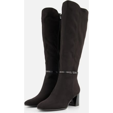 Tamaris Tamaris Hoge laarzen zwart Imitatiesuede