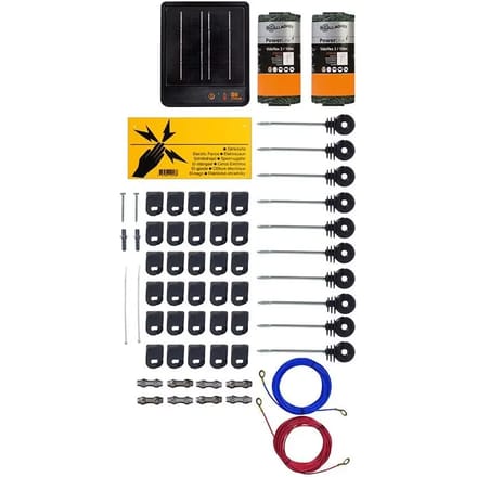 Gallagher Schutting Set Voor Katten S6 Solar - Zonne-aangedreven oplossing voor kattenafrastering