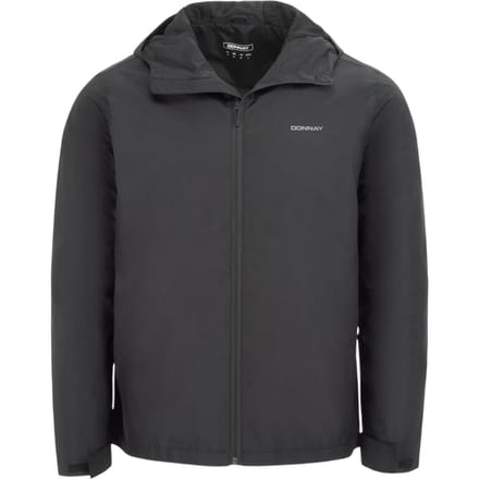 Donnay Heren Lichtgewicht Jas met Capuchon (Zwart)