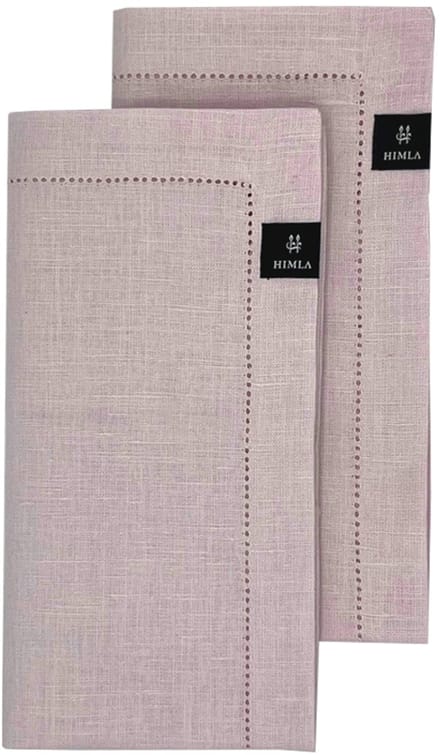 Himla Ebba Servet - 2 stuks - Rosewater
