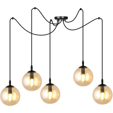 5-lichts hanglamp Cristiano | NADUVI Collection