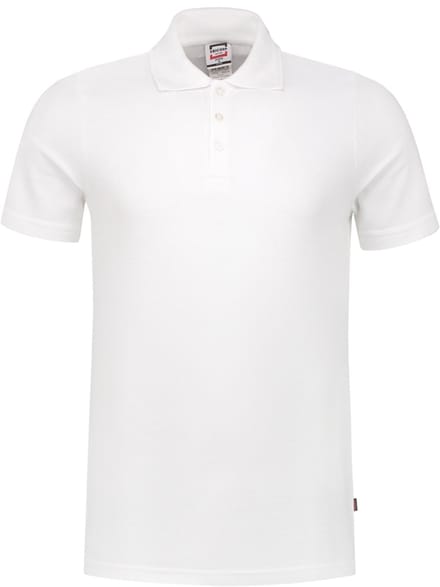 Tricorp 201020 Poloshirt Fitted 60°C Wasbaar - Wit - S
