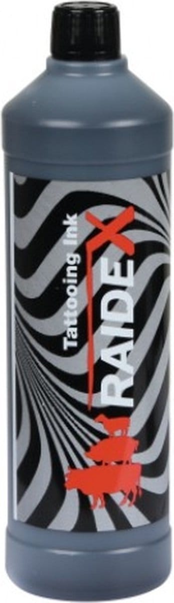 Raidex Tatoeëerinkt Zwart 1 liter