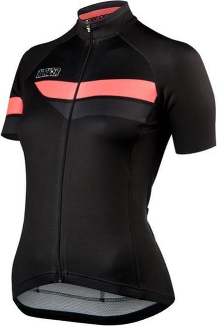 Bioracer Team Short Sleeve Women 2.0 Black/Fluo Pink Size L