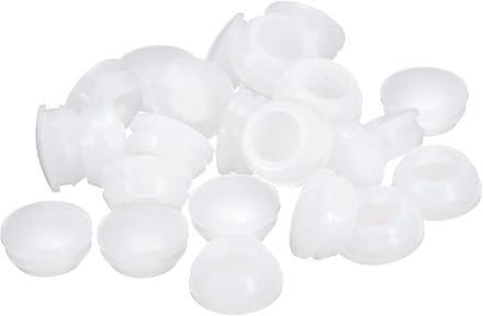 Siliconen Stops - Rubberen Doppen - Gaten Afsluiten - Waterdicht en Flexibel - 18-19mm Diameter - Transparant