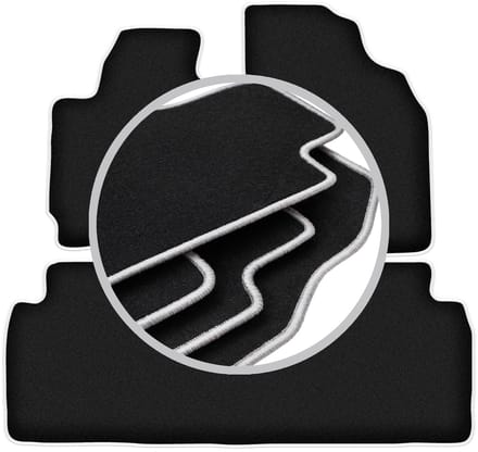 CARLUX-SILVER automatten voor: Mazda MPV II LW minivan (1999-2006)