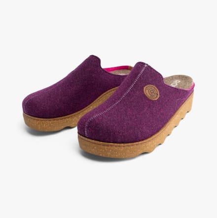 Rohde -Dames - paars - pantoffels - maat 39