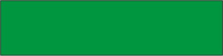 Blanco magneetsticker - groen 200 x 50 mm