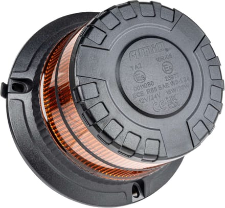 LED beacon / dakflitser - Oranje - R10 / R65 - 16 LED - Magneet