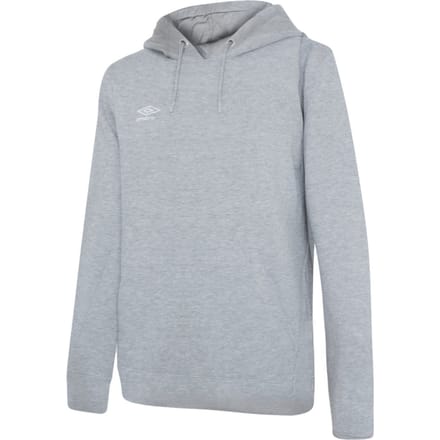 Umbro Dames/Dames Club Vrije Tijd Hoodie (Grijs gemêleerd/wit)