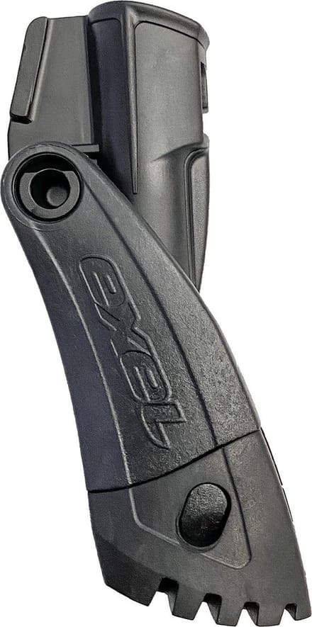 Exel All Terrain Tip Stockspitze 13 Mm Staal/rubber Zwart