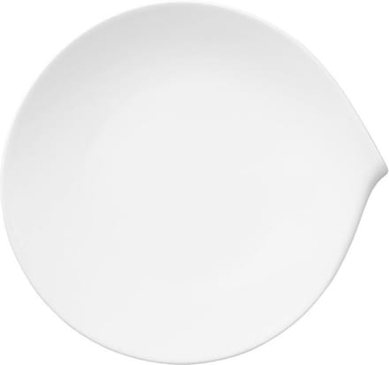 Villeroy & Boch Flow Ontbijtbord - 23 cm x 22 cm - Wit