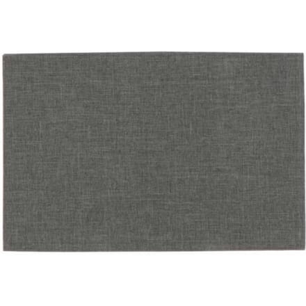 Unique Living | Placemat Dario | Rechthoekig | Polyester | Donkergrijs | 45x30cm