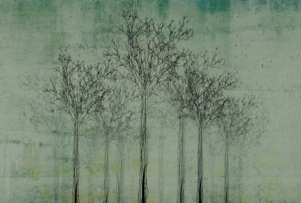 Fotobehang TreesArtwork1 DD117995 A.S. Création Atelier 47 | 3D Fotobehang