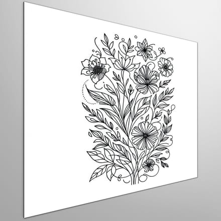 Kunstprint | Wanddecoratie | Dibond | 100 × 100 cm