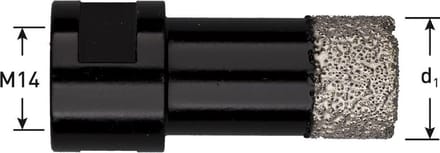 Ivana Tegelboorkroon graniet M14 Ã˜20.0mm