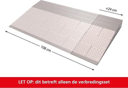 Secucare - Secucare modulaire drempelhulp verbredingsset