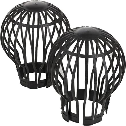 Set van 4 Bladvangers voor Regenpijp - Anti-Verstopping & Bladstopper