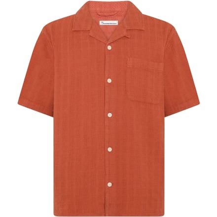 Gestructureerde Shirt KnowledgeCotton Apparel