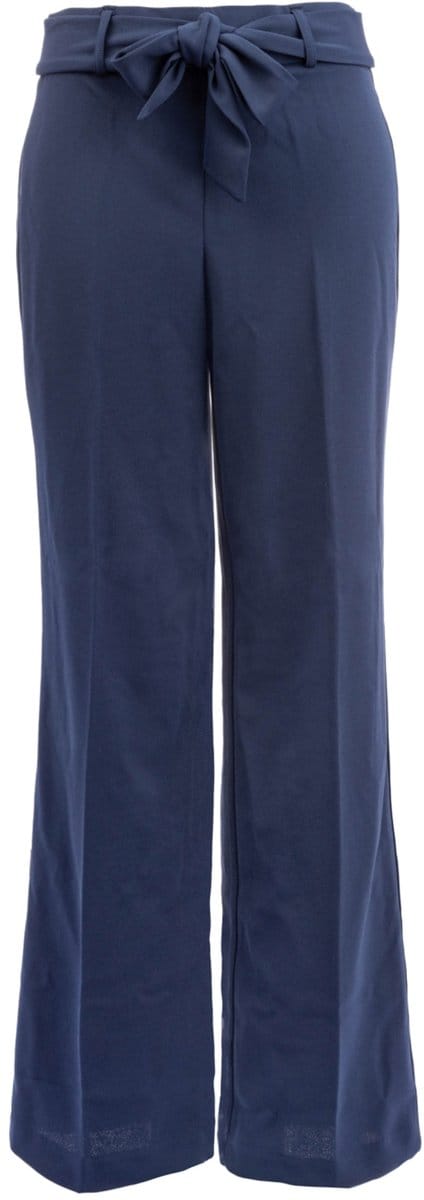 NED Broek Casper Crepe Woven Elastan 26s2 U245 01 Marine Dames Maat - S
