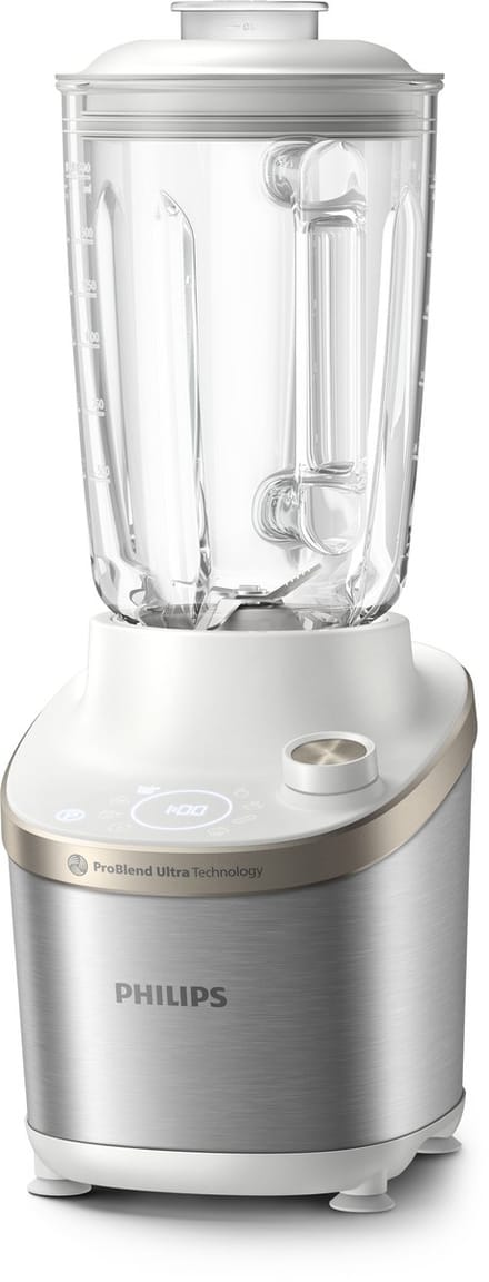 Philips Blender 7000 Series HR3760 - blender - white/metallic - 1500 W