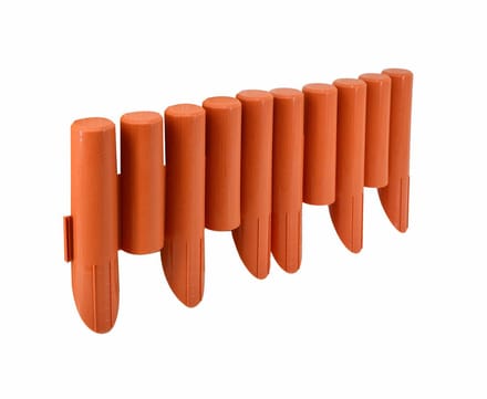 Awtools Palissade - Tuinpalisade - 230 cm - Terakota - 8 Modulen
