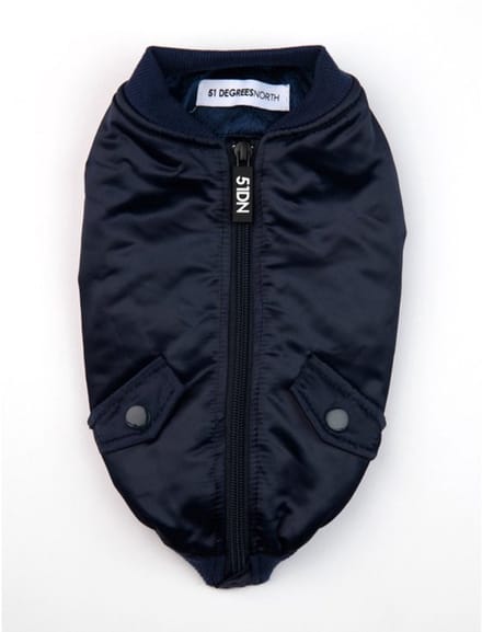 51 Degrees North Bomberjack Blue hondenjas 36 cm