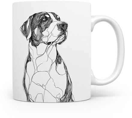 Beker Grote Zwitserse Sennenhond