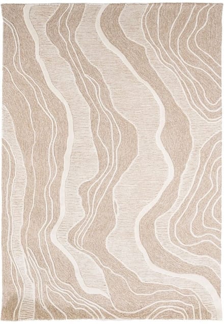 Vloerkleed Soil 190x290cm - beige | BY-BOO