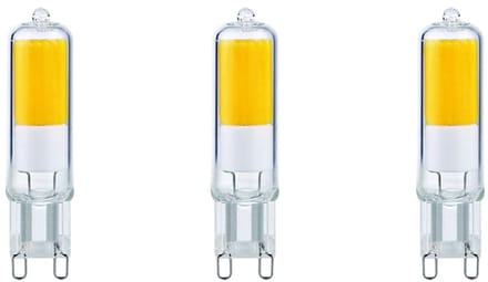 SPL G9 LED Lamp 2.2W - Warm Wit - 250lm - LED Buislamp T14.5 - 3 Stuks - 2700K - 230 Volt