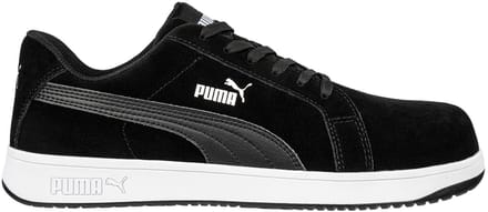 Puma Icon Suede Black Laag S1P 640010 - Zwart - 47