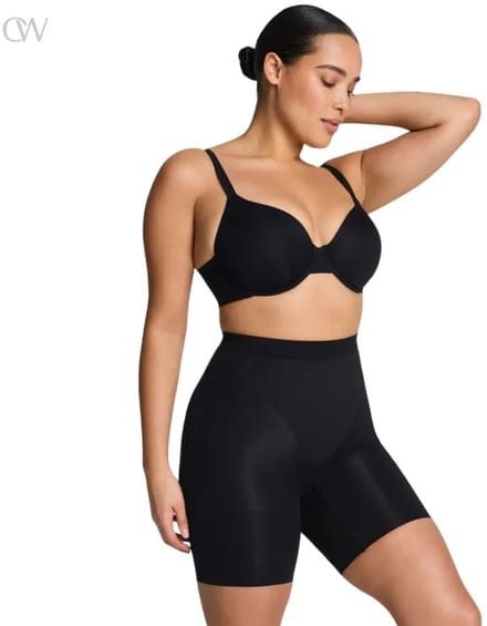 SPANXsculpt GoFigure Midthigh Short - Kleur Zwart - Maat L