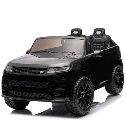 Range Rover Sport - Elektrische Kinderauto - 24V - met Afstandsbediening - 2 Persoons - Zwart