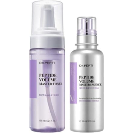 Dr. Pepti Peptide Volume Master Set | Tonique 155 ml + Essence 105 ml white