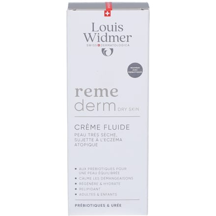 Louis Widmer Remederm Dry Skin Creme Fluide Probiotic Licht Geparfumeerd 200 Crème