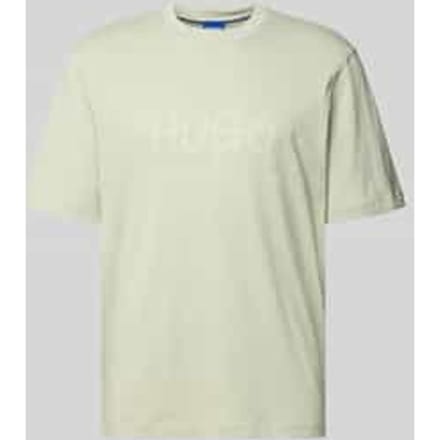 Regular fit T-shirt van pure katoen model 'NIEROFIX_U261'