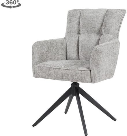 Tower Living - Bardi armstoel - zilver